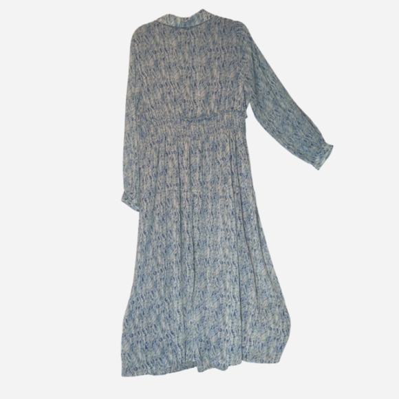 Pre owned Taylor Blue Long Sleeve Women's Dress - Picture 3 of 7